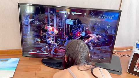 Ya Trahau Svou Devushku, Poka Ona Igraet V Mortal Kombat - Ikasmoks