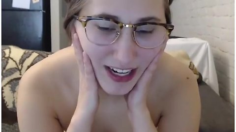ugly hairy lesbian with nice tits puts a dildo in her smelly ass